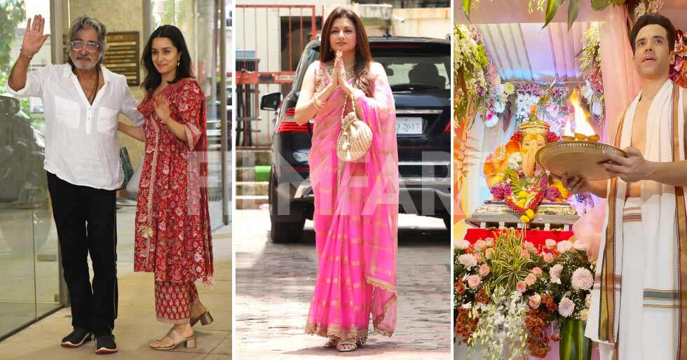 Here are B-town celebs celebrating the festival of Ganesh Chaturthi