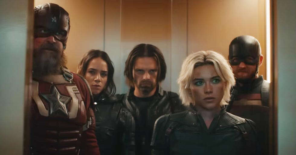 Florence Pugh, Sebastian Stan, and more team up in Thunderbolts trailer