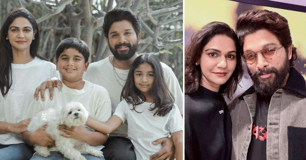Birthday Special: Allu Arjun's Best Moments With His Family | Filmfare.com