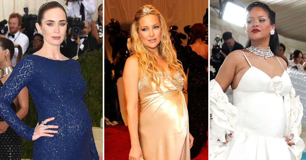 Rihanna To Cardi B: Celebrities Who Flaunted Their Baby Bump At MET ...