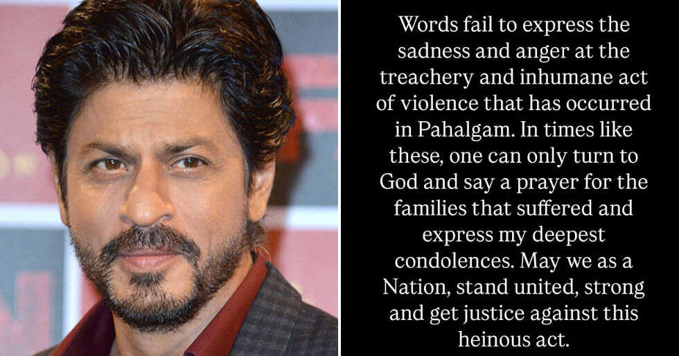 Shah Rukh Khan Opens Up About Pahalgam Attacks: "One Can Only Turn To ...