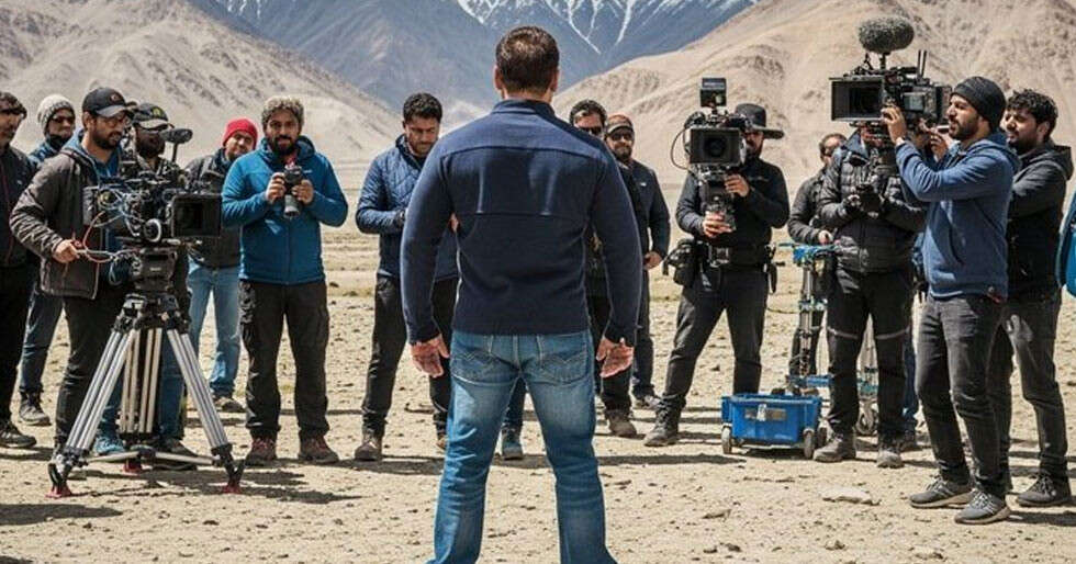 Salman Khan Starts Shooting for Battle of Galwan, Check Out The BTS Pic ...