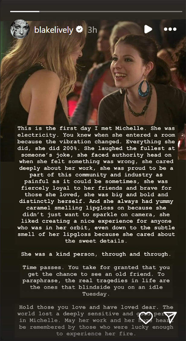 Blake Lively Michelle Trachtenberg
