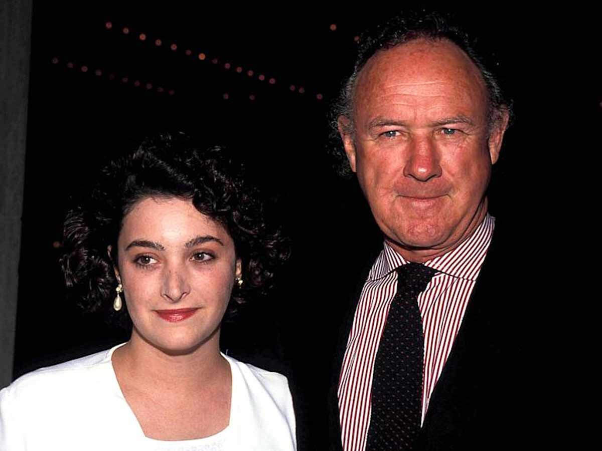 Gene Hackman With Daughter