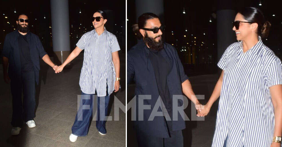 Deepika Padukone and Ranveer Singh: Airport Fashion Goals