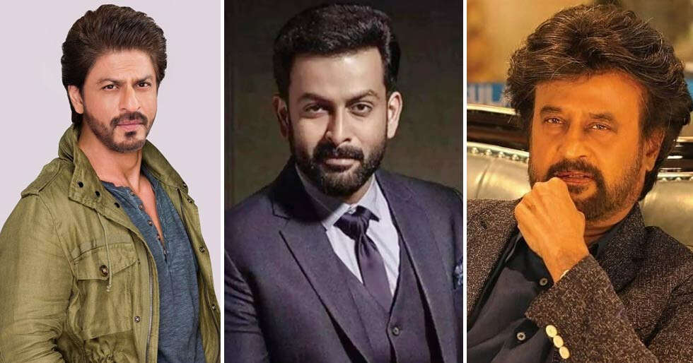 Prithviraj Sukumaran says he wants to direct Rajinikanth, Shah Rukh Khan