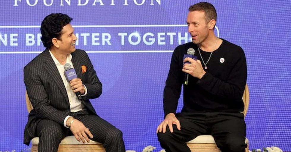 Chris Martin Celebrates 5th Anniversary of Sachin Tendulkar Foundation