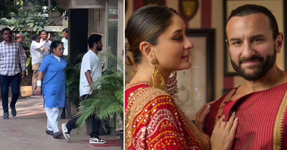 WATCH: Kareena Kapoor Khans staff photographed with bandaged wrist