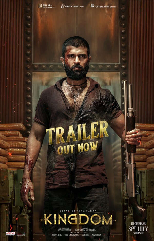Kingdom Trailer: Vijay Deverakonda’s Movie Guarantees an Intense Narrative