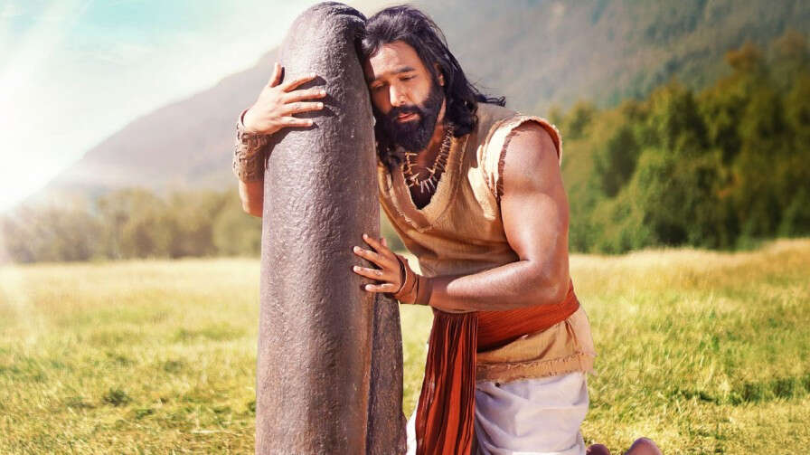 A still from Kannappa Prabhas
