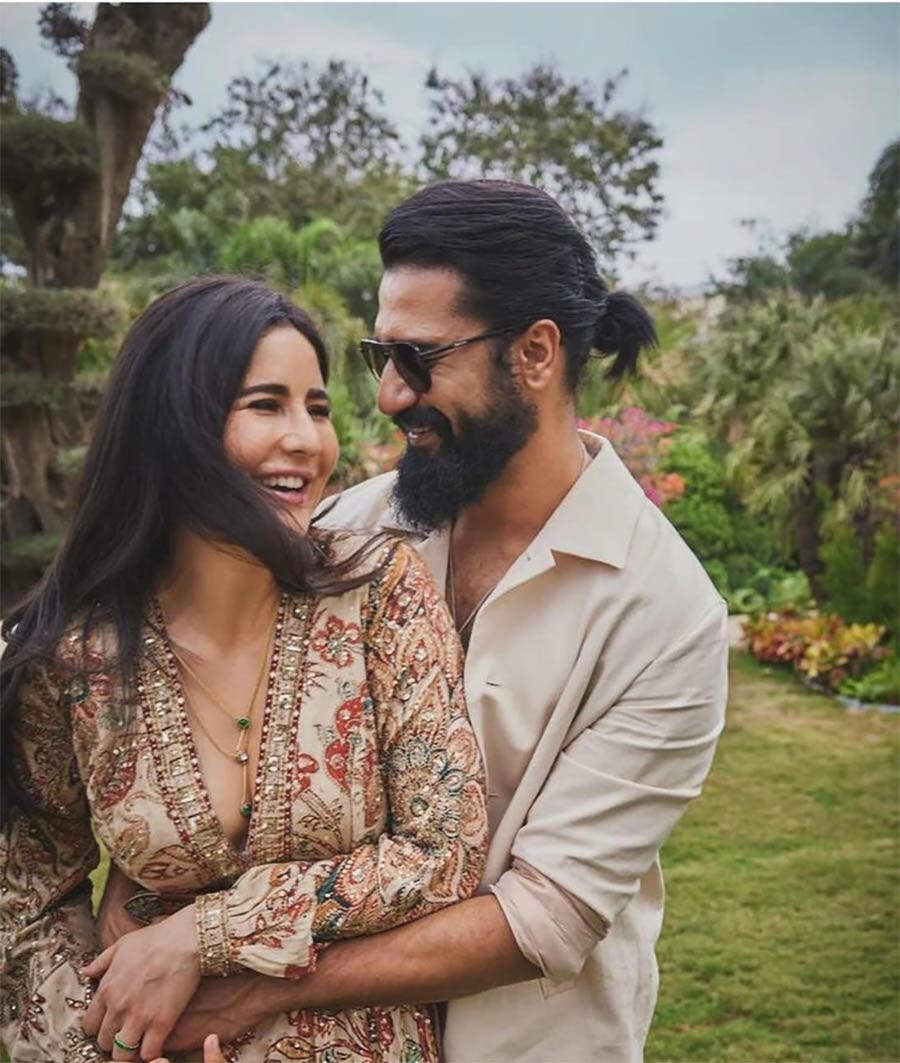 Vicky Kaushal with Katrina Kaif 