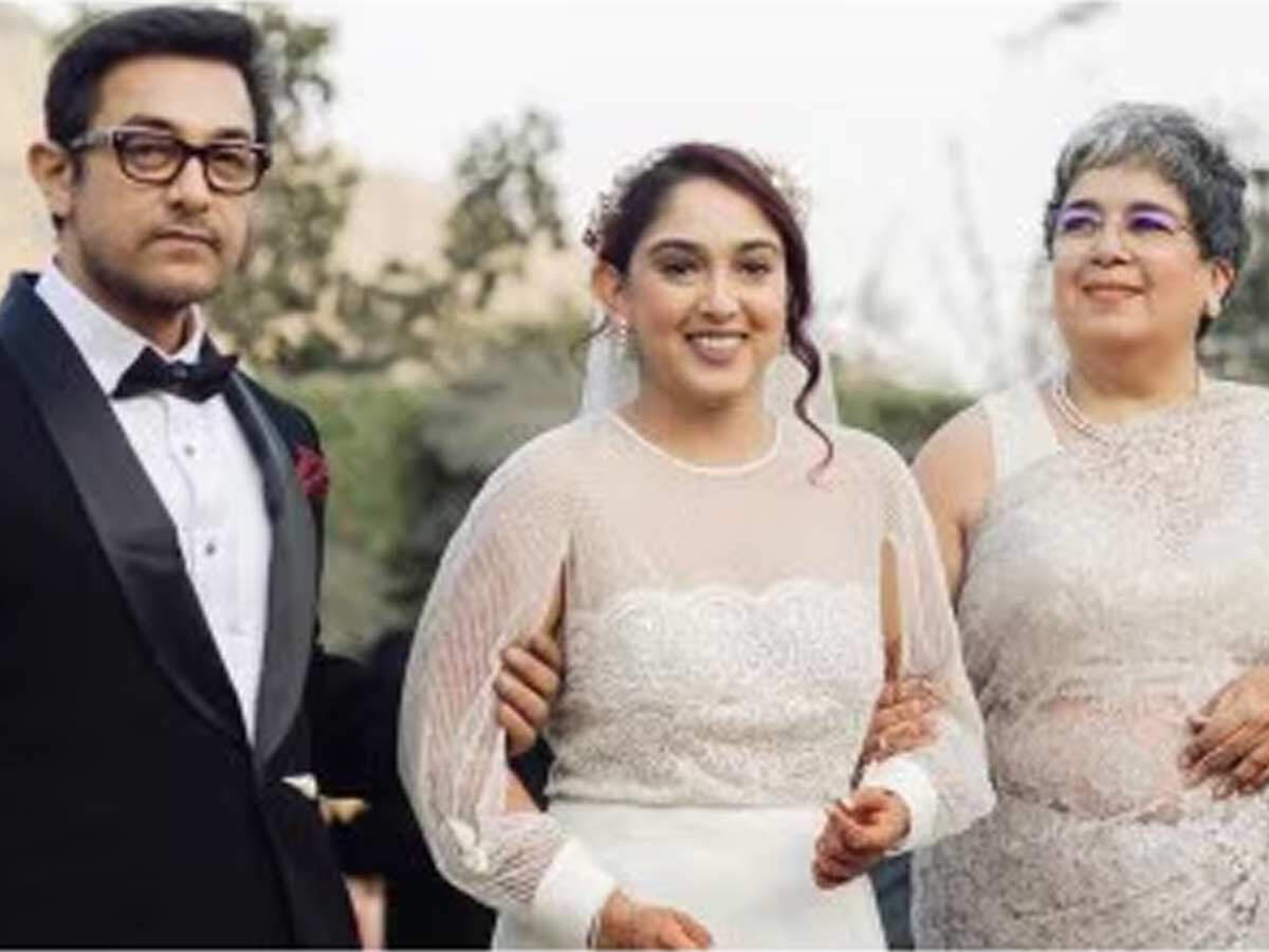 Aamir Khan In Ira Khan's Wedding 