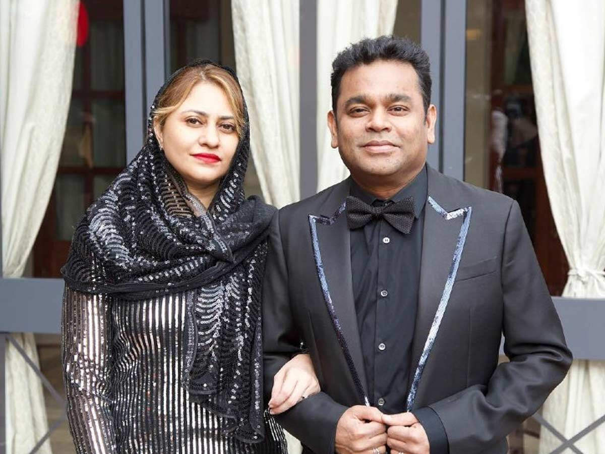 AR Rahman And Saira Banu