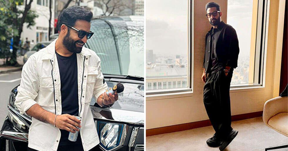 Jr NTR promotes Devara in Japan Jr NTR promotes Devara in Japan