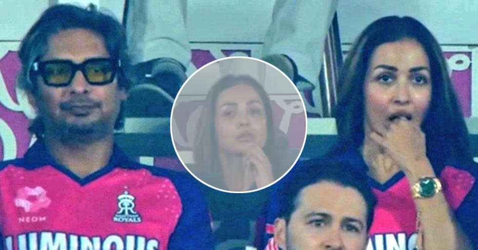 Malaika Arora Clicked With Former Sri Lankan Cricketer Kumar Sangakkara At IPL 2025