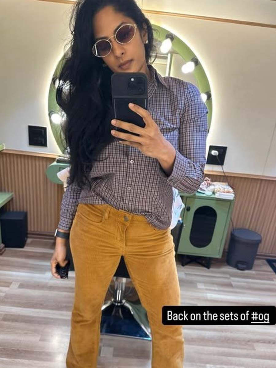 Sriya Reddy resumes shooting for Pawan Kalyan’s film OG