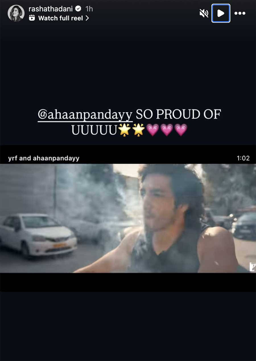 Celebs reacting to Saiyaara