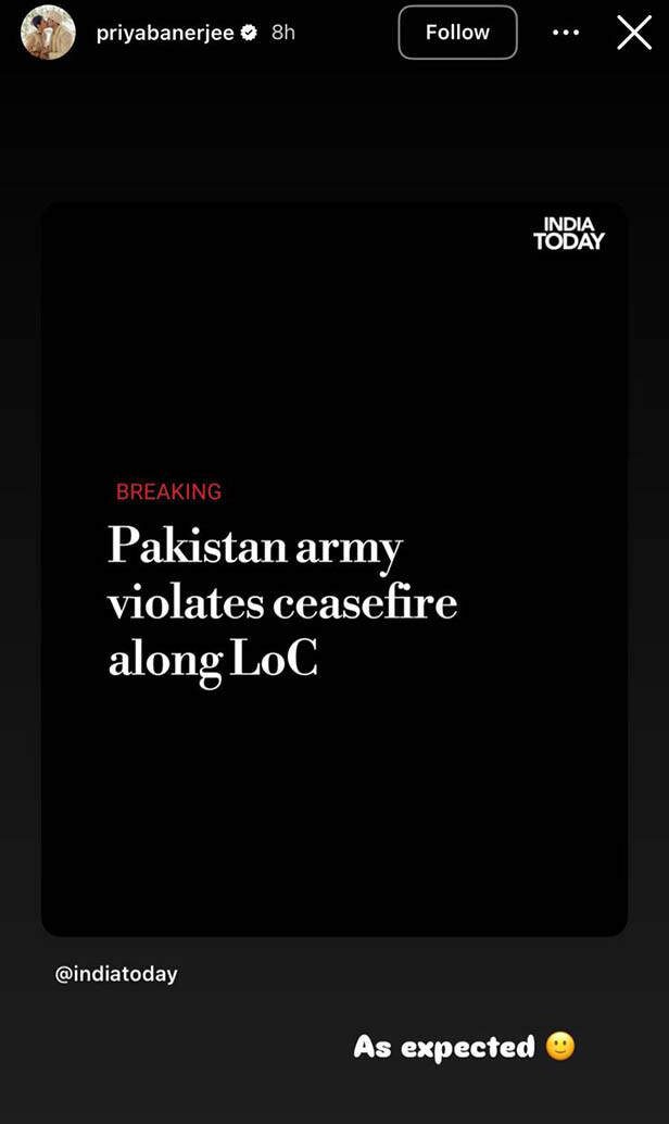 bollywood's reaction to ceasefire 