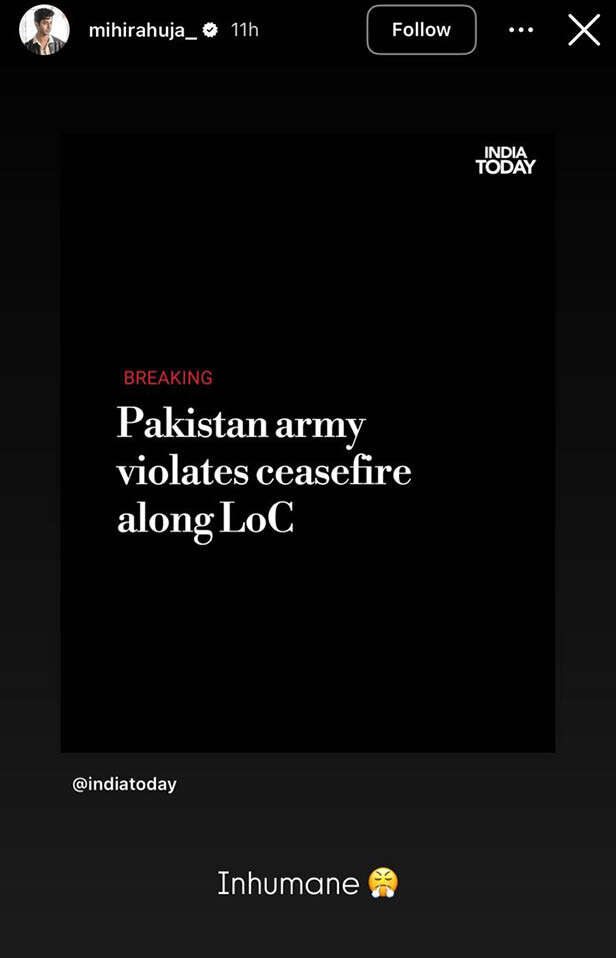 Pakistan For Ceasefire Violation: Mihir Ahuja