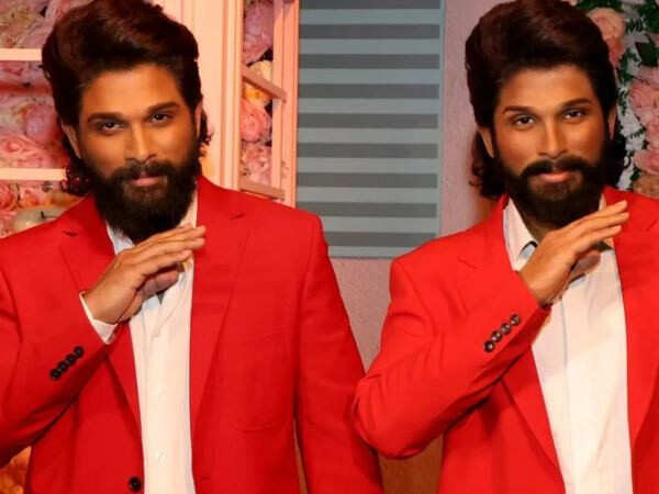 Ram Charan Ram Charan is the latest Tollywood actor to have got a wax statue at Madame Tussauds, London. The actor and his pet dog, Rhyme, posed with their wax statues in an unveiling in front of a live audience in London, recently. Their wax statues, which will be kept on display at Madame Tussauds Singapore. Charan and Rhyme created history to become the only celeb and pet after Queen Elizabeth to feature in the Madame Tussauds Wax Museum. Charan's father Chiranjeevi and his entire family attended the inauguration.