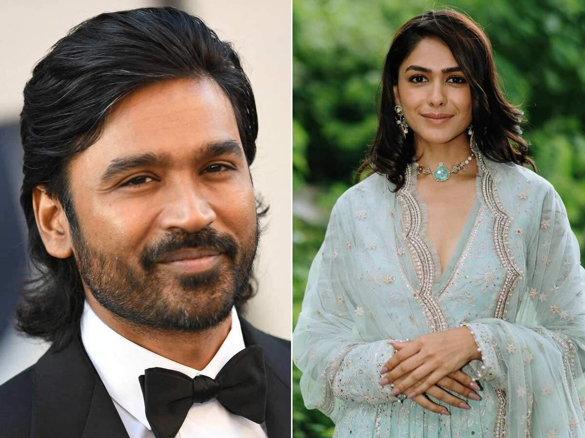 Dhanush Mrunal Thakur