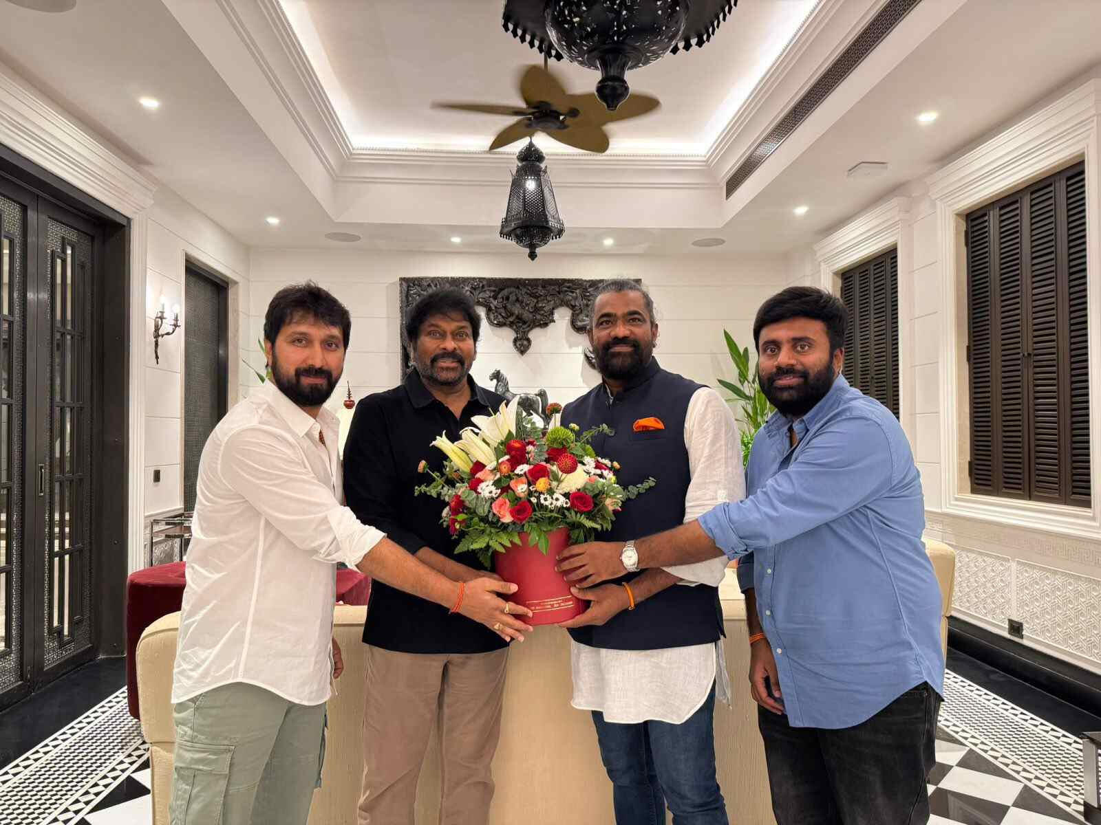 Chiranjeevi-Bobby Reunion Begins With Look Test for ChiruBobby2 ...