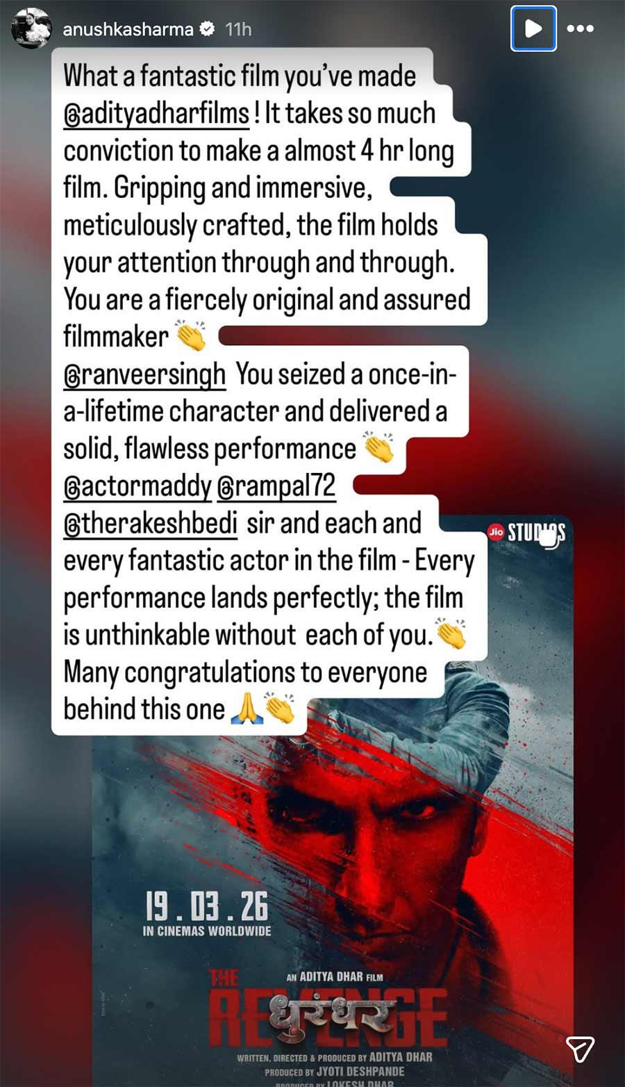 Ranveer Singh Dhurandhar