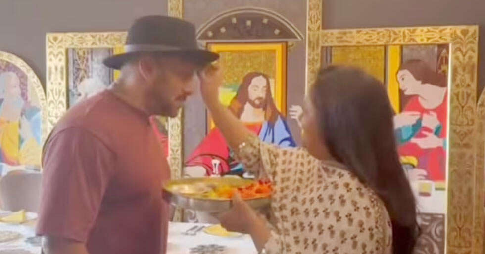 বোন অর্পিতা খান শর্মার সাথে সালমান খানের রাখি উদযাপন ভারতের ঐক্যের আত্মাকে প্রতিফলিত করে।