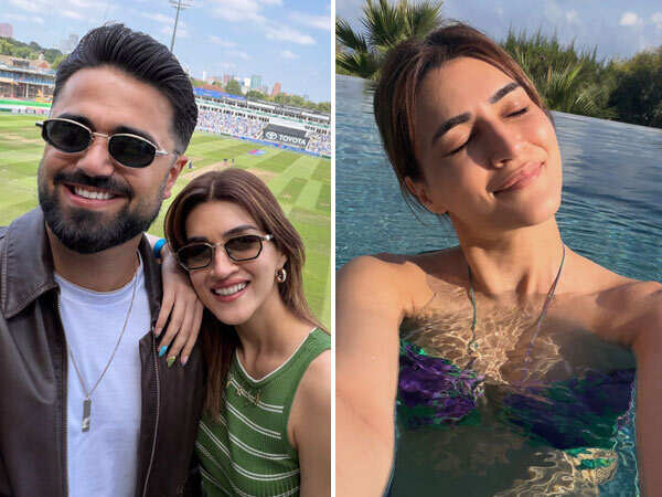 Photos — Kriti Sanon’s Photo Dump Features BF Kabir Bahia — Bikini Look — Sister Love & More।