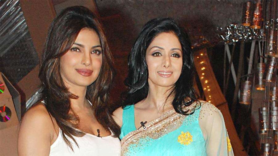 Priyanka Chopra, Sridevi