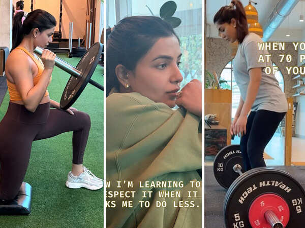 Pregnant Samantha Ruth Prabhu Redefines Strength — One Modified Rep at a Time।