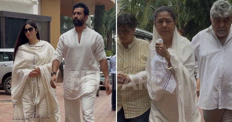 Photos Vicky Kaushal And Katrina Kaif At Late Kuku Kohli s Prayer Meet photos-vicky-kaushal-and-katrina-kaif-at-late-kuku-kohli-s-prayer-meet