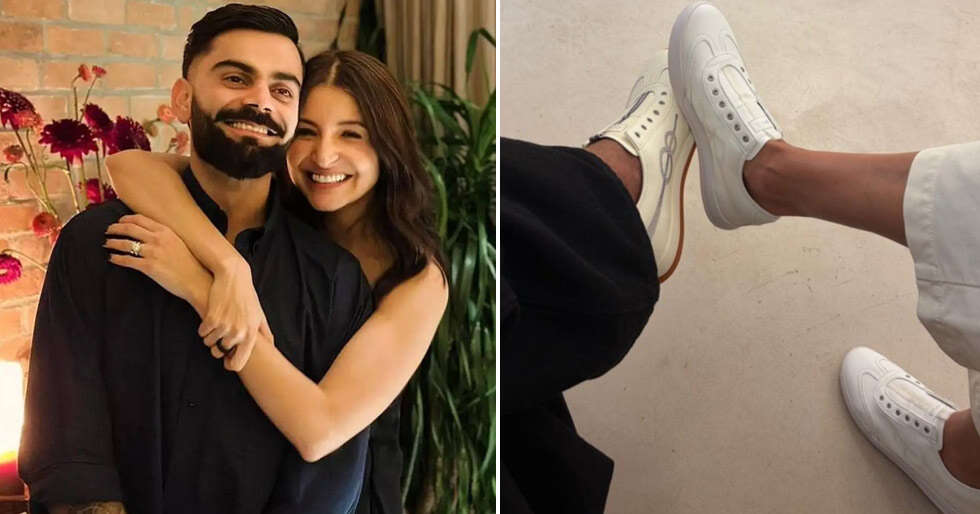 Virat Kohli and Anushka Sharma’s ‘twin Sneakers’ Moment