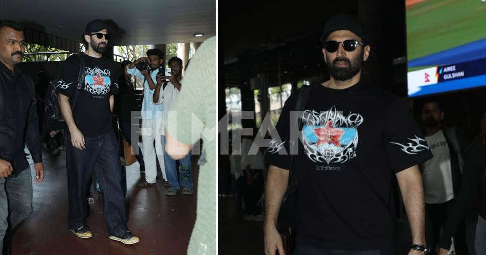 Photos: Aditya Roy Kapur Sports A Casual and Classy Airport Look
