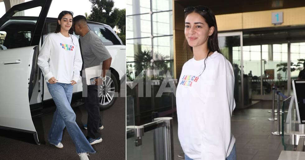 Photos: Ananya Panday Nails The Off-Duty Look In Recent Airport Clicks