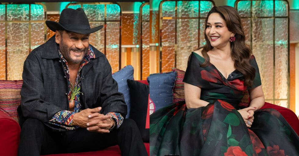 Madhuri Dixit Nene Reveals Jackie Shroff & Anil Kapoor Couldn’t Stop Looking at Her on Karma’s Sets Madhuri Dixit Nene Reveals Jackie Shroff & Anil Kapoor Couldn’t Stop Looking at Her on Karma’s Sets