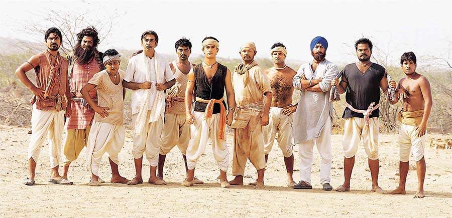 Aamir Khan Rachel Shelley Lagaan 