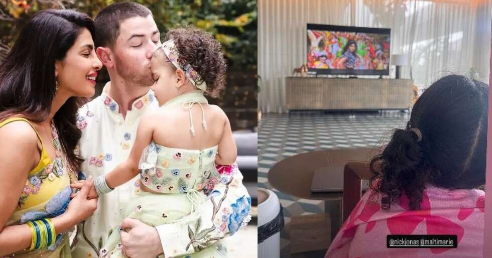 “Who Would’ve Thought?”- Priyanka Chopra Jonas Reacts As Daughter Malti Watches Her on TV