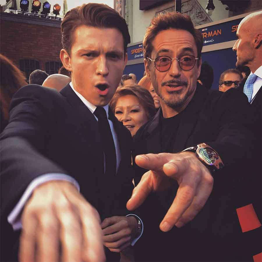 Tom Holland Robert Downey Jr Avengers Doomsday