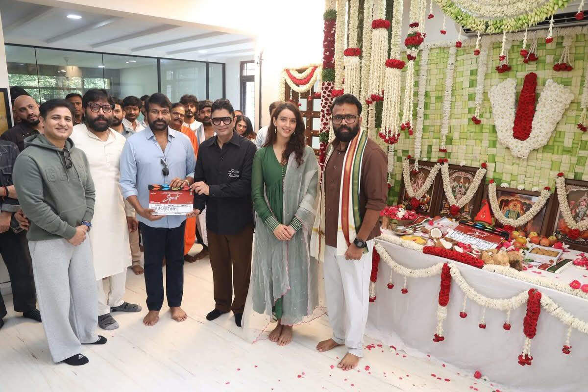 Prabhas spirit movie launch