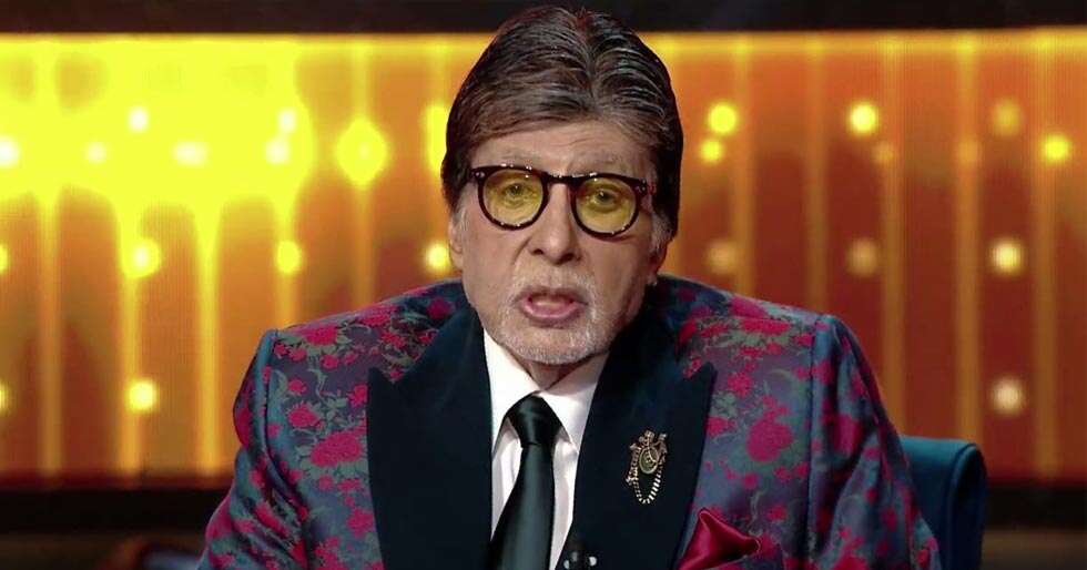 কেবিসি শ্যুটের সময় অমিতাভ বচ্চন পিছলে পড়েন — হাঁটুতে চোট পান।