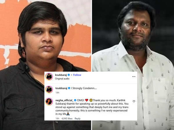 Karthik Subbaraj Condemns Mohan G's Remarks To Transgender Woman Amid Dorothy Row।