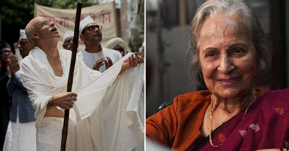 Manoj Bajpayee Transforms Into Gandhi, Waheeda Rehman As Putlibai in Gandhi and My Mother’s 1st Look Manoj Bajpayee Transforms Into Gandhi, Waheeda Rehman As Putlibai in Gandhi and My Mother’s 1st Look
