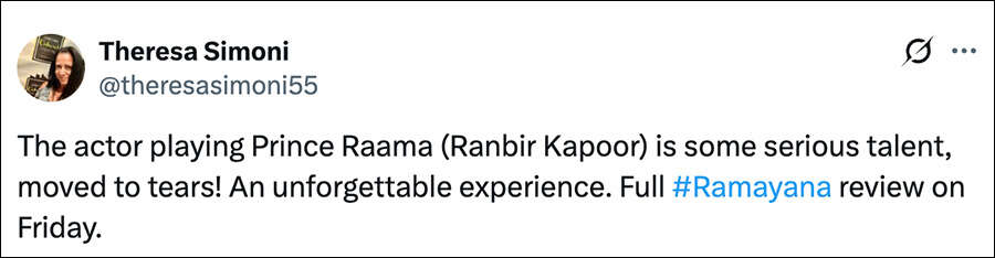 Ramayana First Reactions