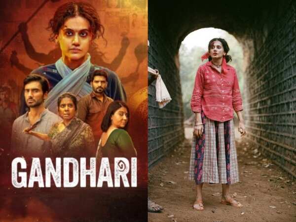 গান্ধারী তাপসী পান্নুর অ্যাকশন গেমের একটি ভিন্ন দিক দেখায়।