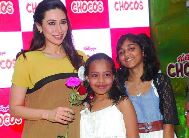 Spotted: Karisma Kapoor and daughter Samaira at a promotional event ...