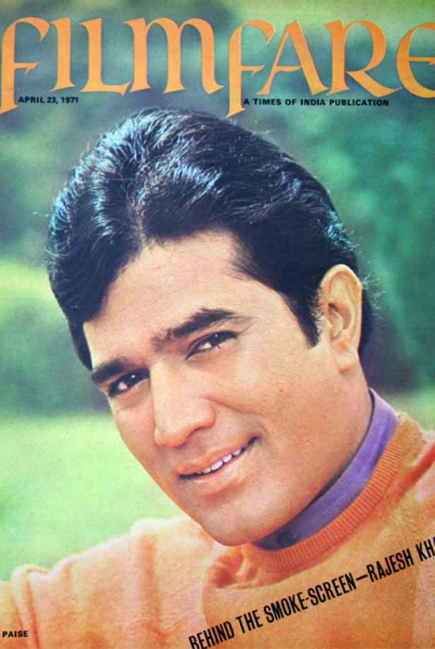 Rajesh Khanna's Top 5 Filmfare Covers