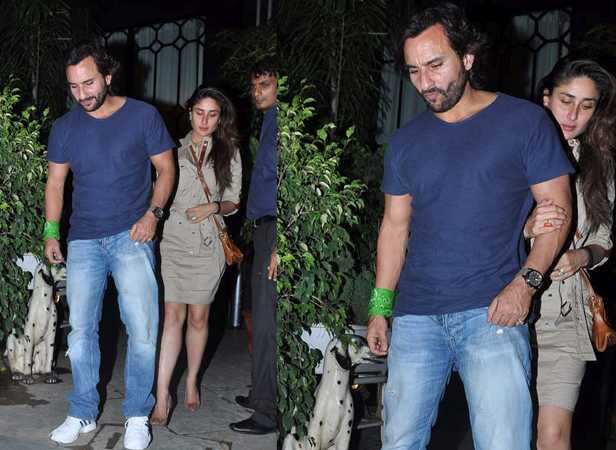 Saif, Kareena, John go out for dinner | Filmfare.com