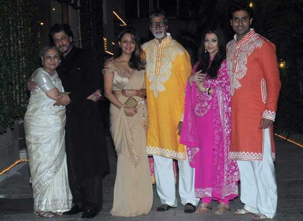 Bachchan's big Diwali bash | Filmfare.com