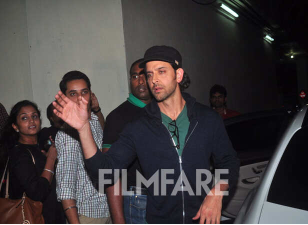 Spotted: Hrithik Roshan and Zayed Khan | Filmfare.com